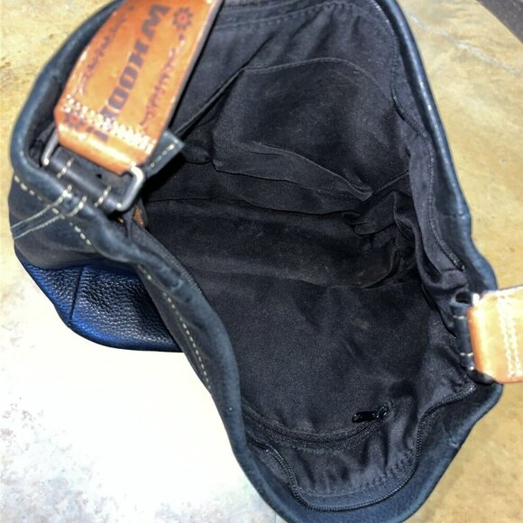 FOSSIL Texas A&M Over Shoulder Dark Brown Leather HandBag Purse Gig’em Whoop! - Picture 8 of 15